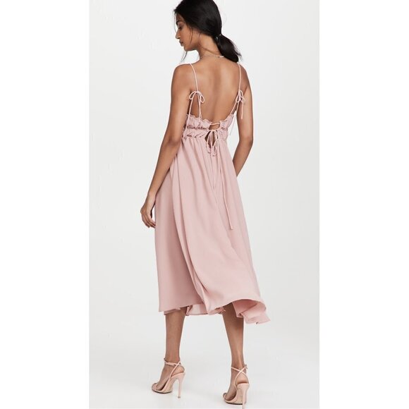 ๐O.P.T.๐ Gigi Dress ~ Chiffon Pink XS NWT - Picture 6 of 16